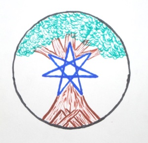 drawn logo